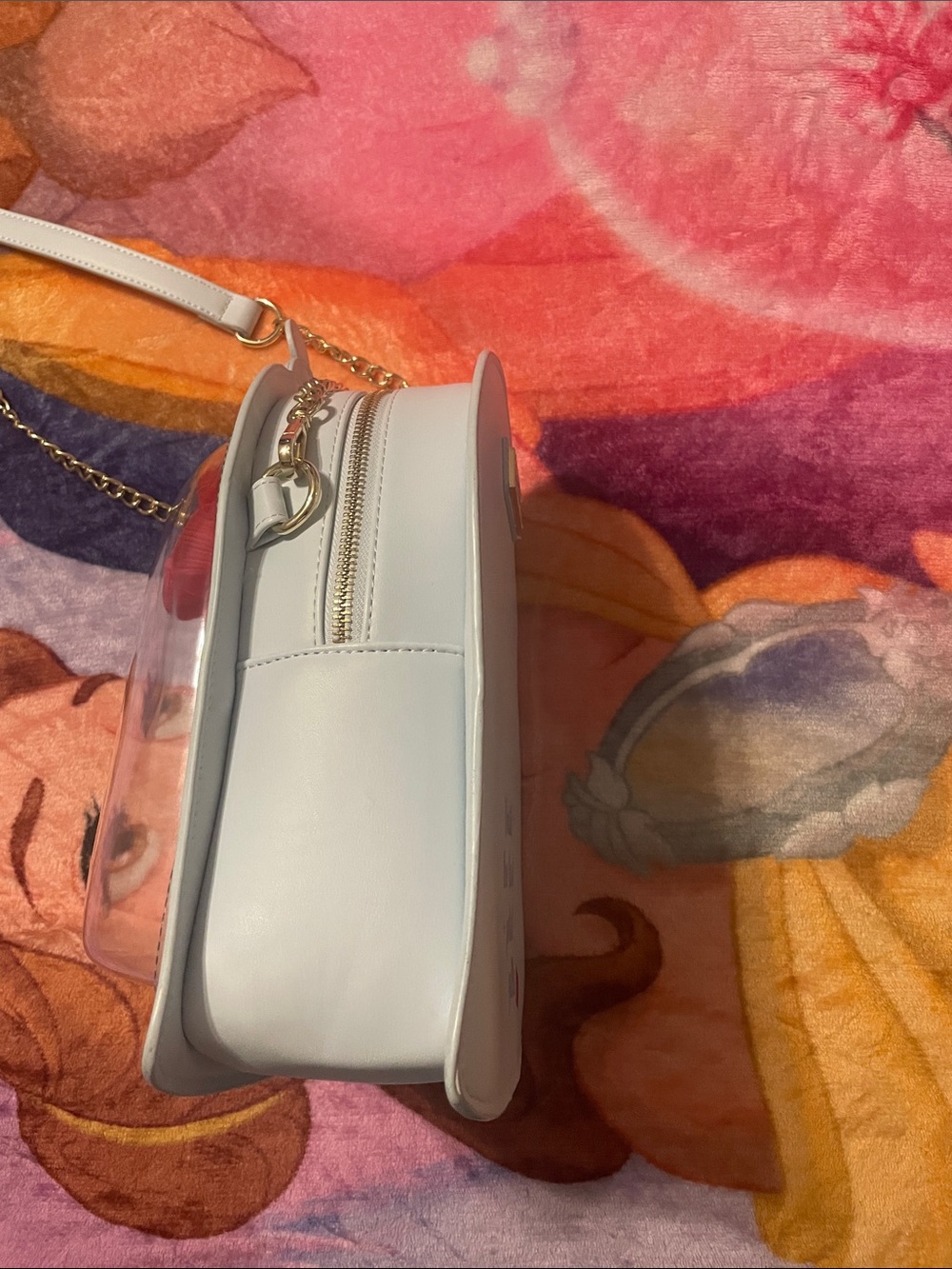 Rare Loungefly Red Rose Purse - Picture 4 of 6